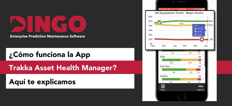 ¿Cómo funciona la App Trakka Asset Health Manager de Dingo? Aquí te explicamos