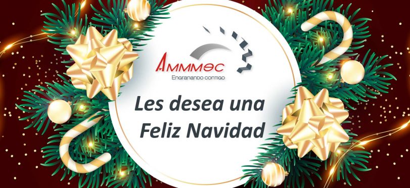 AMMMEC, S.A. DE C.V. les desea una feliz navidad